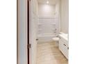 Bathroom with a tub shower combo and a vanity at 503 Tates Trl # 8, Cramerton, NC 28032