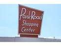 Park Road Shopping Center sign, a local shopping destination at 1125 Kurt Ct, Charlotte, NC 28209