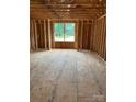 New house framing, bedroom with large window at 130 Falls Leaf Dr # Lot 4, Troutman, NC 28166