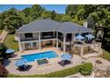 Luxury home with pool and lakefront access at 104 Hidden Cove Dr, Shelby, NC 28150