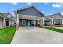 Newly built home with carport and landscaping at 2870 15Th Avenue Se Pl, Hickory, NC 28602