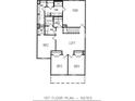 Second floor plan includes a Primary bedroom, bath, laundry, bedrooms, and a loft at 22 Porter Nw St # Sw22, Concord, NC 28027