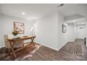Cozy home office with a stylish desk, chair, and decor, creating an ideal workspace for productivity at 5008 Winding Jordan Ln, Charlotte, NC 28269