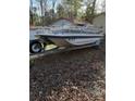 Pontoon boat on trailer, ready for the lake at 127 Deer Park Rd # D16, Mount Gilead, NC 27306