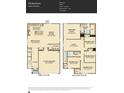 2-story floor plan, 5 bedrooms, 2.5 bathrooms, open floor plan, and a 2-car garage at 110 Dorian Pl, Troutman, NC 28166
