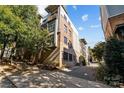 Brick building exterior with parking and city views at 708 N Davidson St, Charlotte, NC 28202