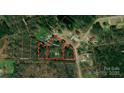 An aerial view shows the property's boundaries in the Apollo neighborhood at 1216 Stallion Ln, Lancaster, SC 29720