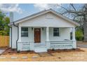 Newly renovated craftsman style home with a charming front porch at 119 Nat Barber Ave, Gastonia, NC 28052