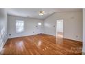 Bright living room with hardwood floors and vaulted ceiling at 2306 6Th Nw Ave, Hickory, NC 28601