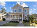 Charming two-story house with gray siding, front porch, and landscaped yard at 440 Luray Way, Rock Hill, SC 29730