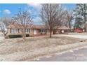 Brick ranch house with carport and storage shed in backyard at 105 Kiser Ln, Statesville, NC 28677