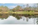 Scenic view of a waterfront gazebo at 100 Steffey Ln, Taylorsville, NC 28681