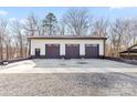 Detached three-car garage with extra storage at 2351 Hudspeth Rd, Catawba, NC 28609