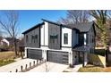 Modern duplex with two-car garages and sleek design at 2205 Catalina Ave, Charlotte, NC 28206