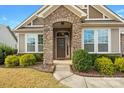 Inviting front entrance with stonework and landscaping at 1419 Imperial Court Imperial Ct, York, SC 29745