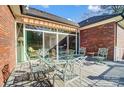 Spacious deck with seating area, perfect for outdoor entertaining at 8420 Locksley Dr, Harrisburg, NC 28075