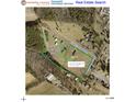 Discover this home on a 6.92-acre lot, outlined in green, partially wooded and with access to Harley Davidson Dr at 4556 Harley Davidson Dr, Catawba, NC 28609