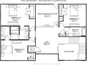 The Newport Secondary Floor Plan featuring 3 Bedrooms, Bonus Room and Loft space at 1015 Kendall Dr # 4, Wesley Chapel, NC 28173