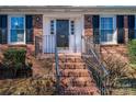 Brick front porch with steps leading to the entrance at 101 Wynnchester Rd, Gastonia, NC 28056