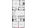 Second floor plan with owner's suite, loft, and two additional bedrooms at 8620 Miles Gap Rd, Indian Land, SC 29707
