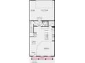 First floor plan showcasing a 2-car garage, kitchen, and gathering space at 8620 Miles Gap Rd, Indian Land, SC 29707