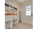 Bright and airy entryway with stylish decor at 12024 John Newton Dr # 41, Davidson, NC 28036