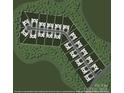 A community map illustrates lot locations within a neighborhood surrounded by mature trees and green spaces at 3341 48Th Ne Ave # 15A, Hickory, NC 28601