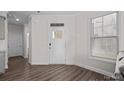 Entryway featuring wood-look floors, neutral walls, and natural light at 620 Altamonte Dr, Clover, SC 29710