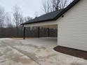 Covered carport with concrete flooring at 3720 Turner Rd, Clover, SC 29710