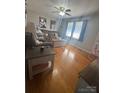 Living room with hardwood floors and comfy seating at 1710 Patrick Ave, Shelby, NC 28152