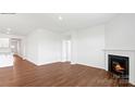 Spacious living room with hardwood floors and fireplace at 1058 Horizon Ave, Chester, SC 29706