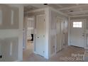 Unfinished interior hallway with doors to other rooms at 9062 Mccray Farms Dr, Hickory, NC 28601