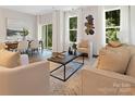 Spacious living room with ample natural light and neutral decor at 2113 Gemway Dr, Charlotte, NC 28216