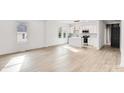 Open concept kitchen with island and modern finishes at 250 Franklin Nw Ave, Concord, NC 28025