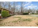 Spacious front yard with mature trees and green lawn at 348 Sugar Creek Xing, Fort Mill, SC 29715