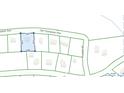 Plot map showing lot dimensions and location at 1196 Old Thompson Ave, Lancaster, SC 29720