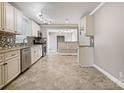 Modern kitchen with granite countertops and stainless steel appliances at 2830 Royston Rd, Charlotte, NC 28208