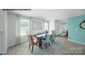 Elegant dining room featuring a modern table and chairs at 1018 Hostler Ln, York, SC 29745