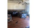 Living room with hardwood floors and furniture at 815 E Lafayette St, Salisbury, NC 28144