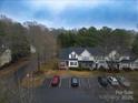 Townhouse community view from above at 12548 Hennigan Place Ln, Charlotte, NC 28214