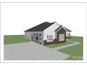 Home exterior featuring a large garage door at 1569 E Ridge Rd, Salisbury, NC 28144