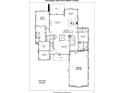 Open floor plan with primary bedroom, office, and 2-car garage at 613 Deodar Cedar Dr, Weddington, NC 28104