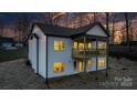 Two-story house with a deck and a white exterior at 115 Brentwood Dr, Maiden, NC 28650