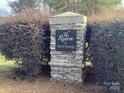 Stone entrance sign for The Reserve at Salem Springs community at Lot 72.73 Sally Clark Dr, Denver, NC 28037