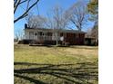 Ranch house back view with deck at 1217 Burke Rd, Shelby, NC 28152