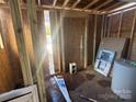 Unfinished room with exposed framing during renovation at 328 Whitner St, Rock Hill, SC 29730