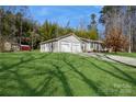 Two-car garage with detached shed in backyard at 3705 Pinecrest Dr, Gastonia, NC 28056