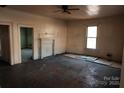 Large living room featuring hardwood floors and a fireplace at 507 Park Ave, Salisbury, NC 28144