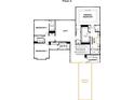 Floor plan showcasing the second story with bedrooms, bathrooms, laundry, loft and bonus room at 13944 Roosevelt Grove Dr, Huntersville, NC 28078