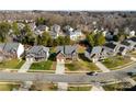 Aerial view of a residential neighborhood at 8506 Delamere Ln, Charlotte, NC 28269